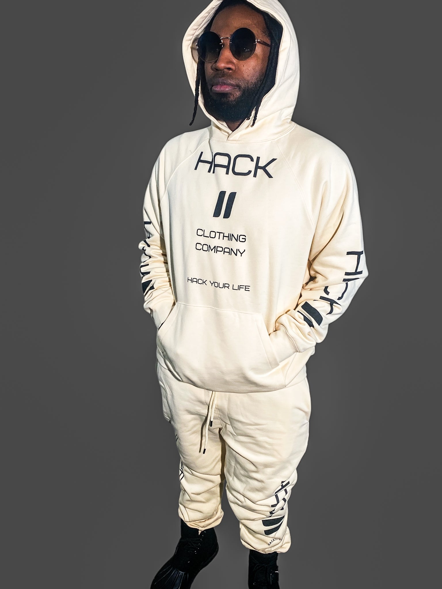 "Hack Star" Cream Set - Hack11 Clothing Co.