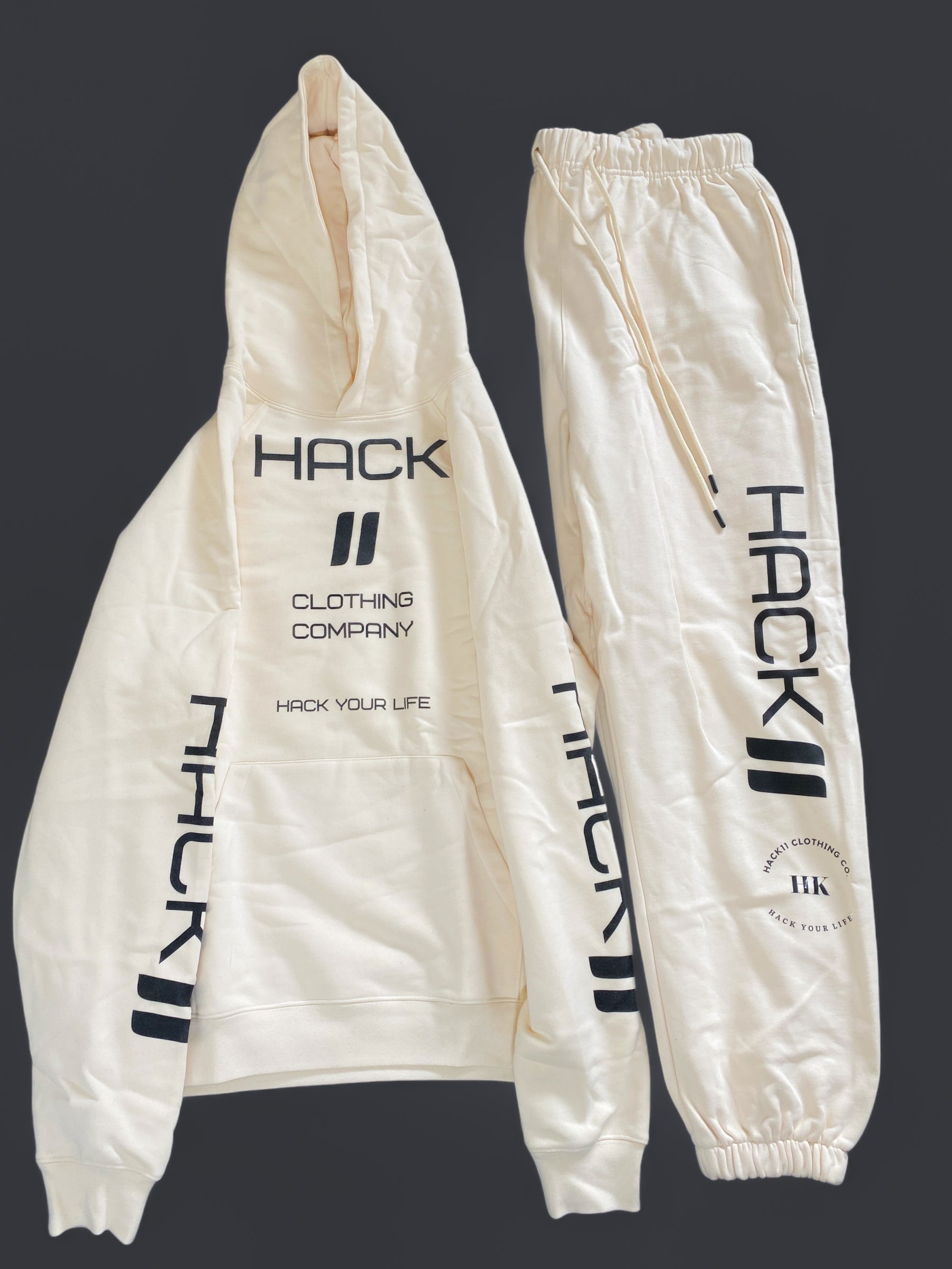 "Hack Star" Cream Set - Hack11 Clothing Co.