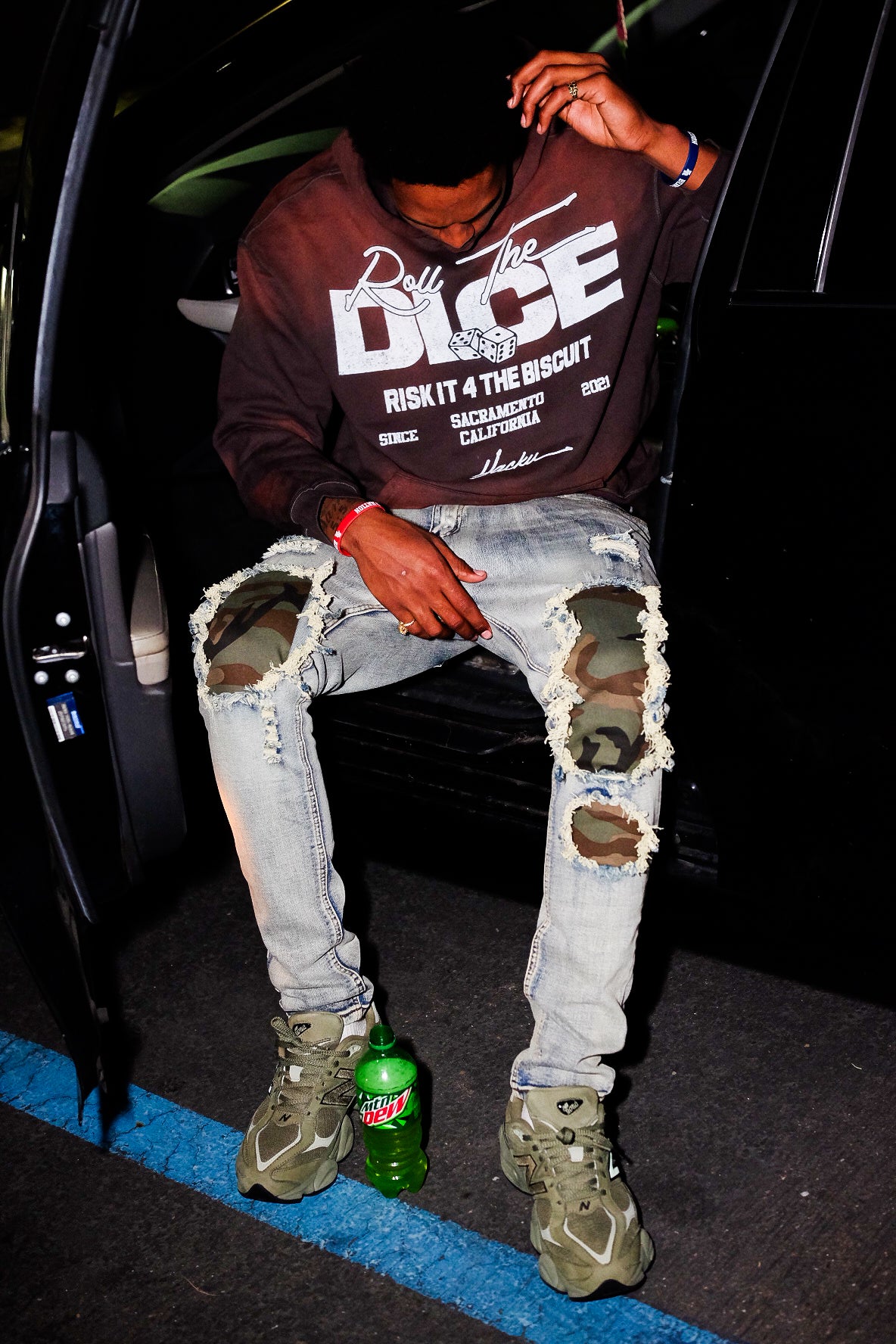 "Risk" Brown Hoodie - Hack11 Clothing Co.